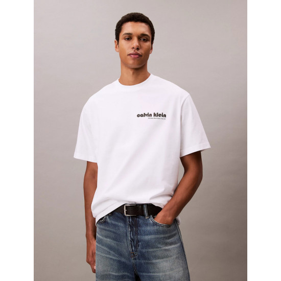 Calvin Klein Ανδρική κοντομάνικη μπλούζα Logo Relaxed Tee